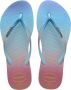 Havaianas Women's Slim Gradient Sunset Sandalen meerkleurig - Thumbnail 1