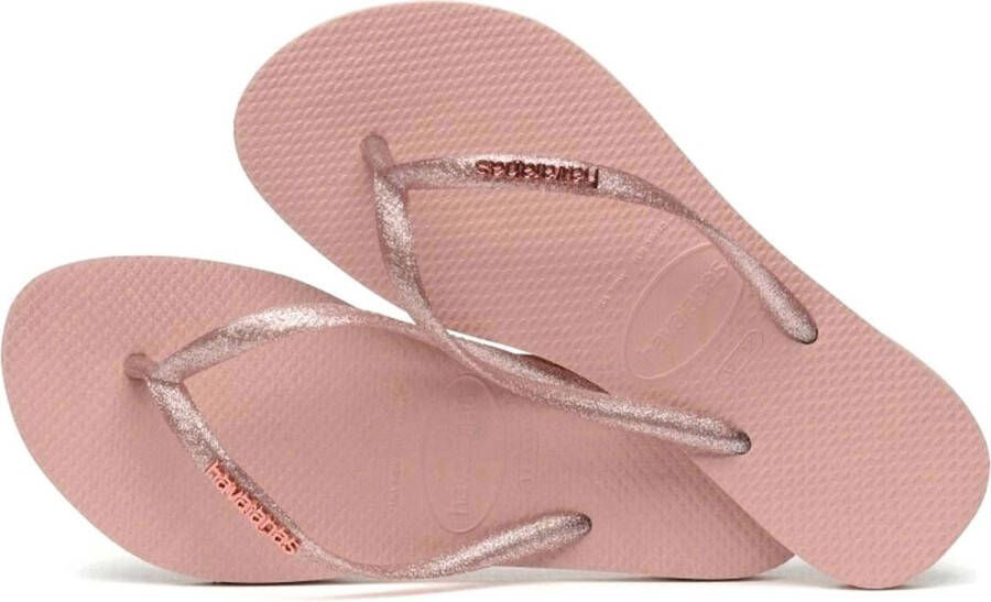Havaianas Teenslippers SLIM GLITTER 2 zomerschoen slippers poolslides met glanzende details - Foto 9