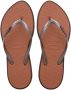 Havaianas Slim Point teenslippers donkerbruin - Thumbnail 2