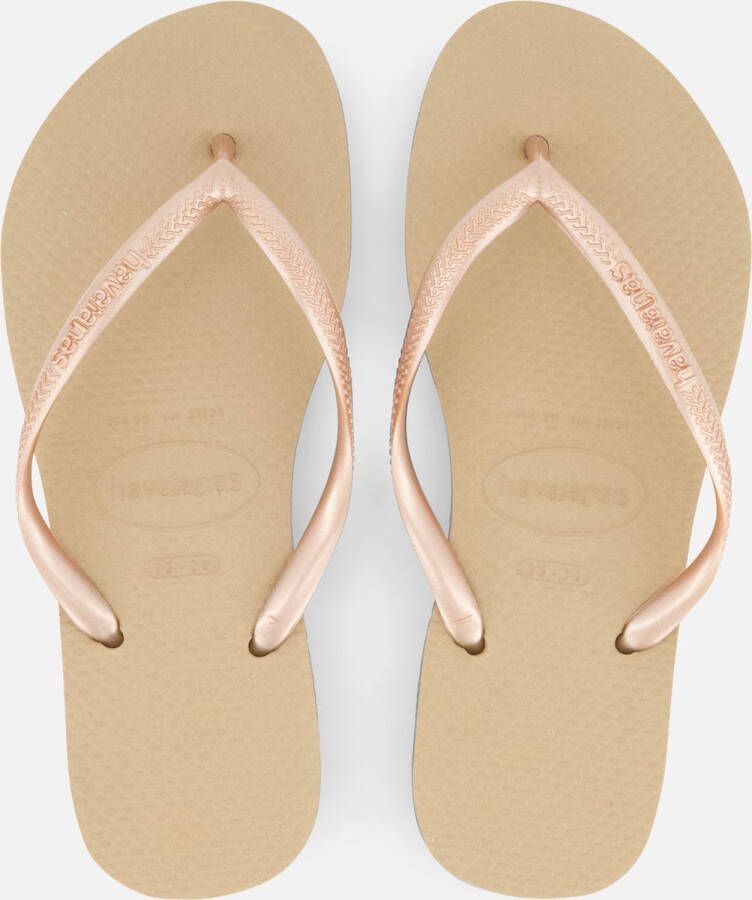 Havaianas Slim Slippers beige Rubber
