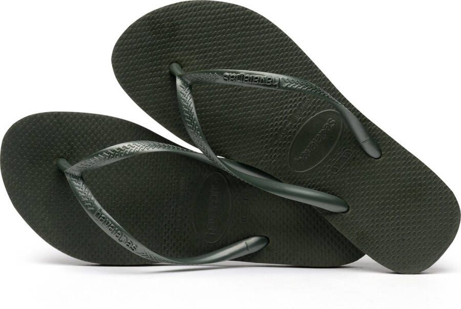 Havaianas Slim Teenslippers 4000030-4896 Kleur Groen