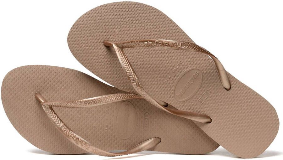 Havaianas Teenslippers SLIM zomerschoen slippers poolslides met zachte tussenstuk voor de tenen - Foto 10
