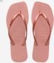 Havaianas Slim Square Flip Flops Dames Pink- Dames Pink - Thumbnail 7