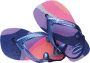 Havaianas Baby Palette Glow teenslippers paars Rubber 25 26 - Thumbnail 2
