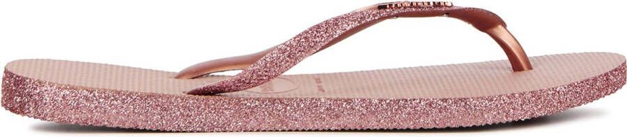 Havaianas Slippers Teenslippers Dames Slim Sparkle II Roze