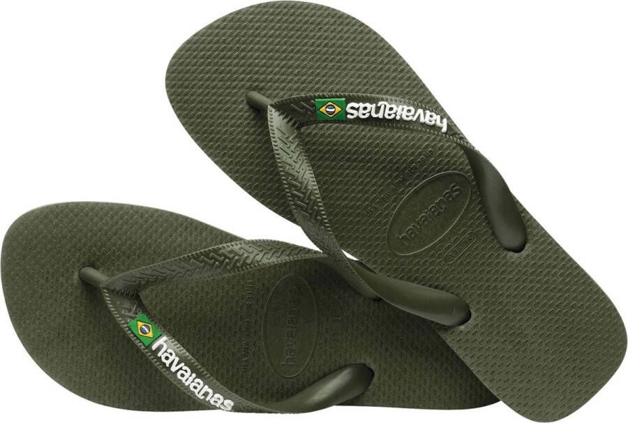 Havaianas Teenslippers Brasil Logo zomerschoen slippers poolslides met logo-opschrift - Foto 7