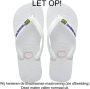 Havaianas Teenslippers Brasil Logo zomerschoen slippers poolslides met logo-opschrift - Thumbnail 1