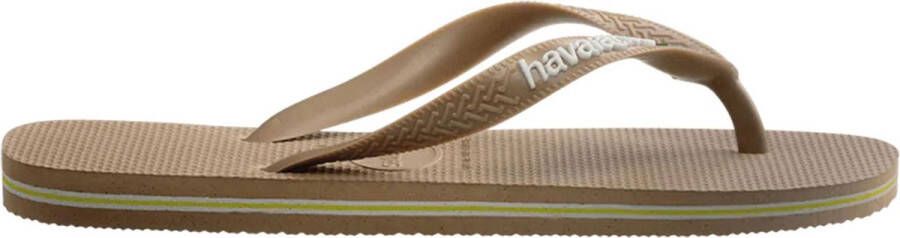 Havaianas Teenslippers Brasil Logo zomerschoen slippers poolslides met logo-opschrift