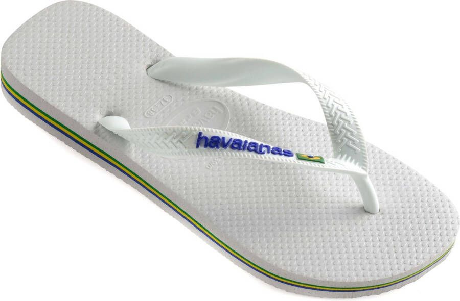 Havaianas Teenslippers Brasil Logo zomerschoen slippers poolslides met logo-opschrift