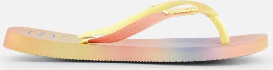 Havaianas Women's Slim Gradient Sunset Sandalen beige bruin