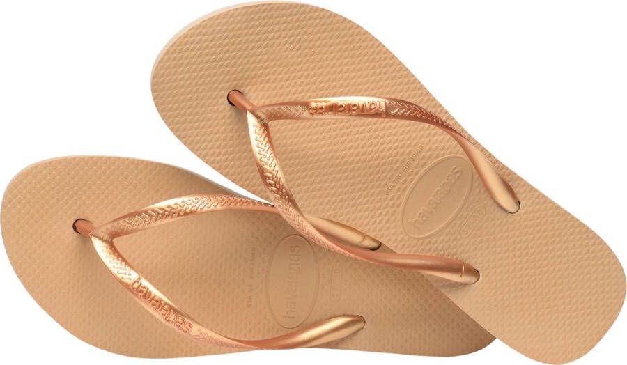 Havaianas Teenslippers SLIM FLATFORM zomerschoen slippers poolslides met plateauzool - Foto 2