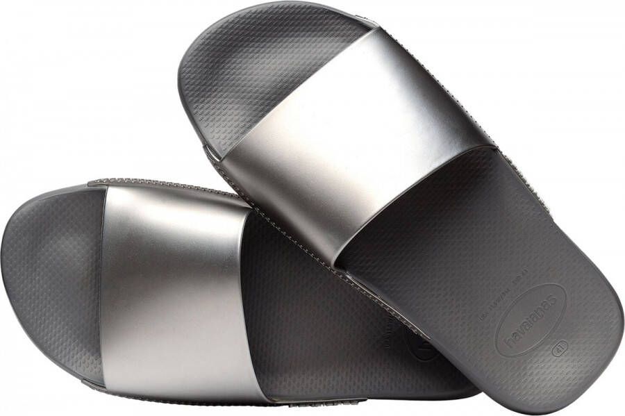 Havaianas NU 21% KORTING Slippers SLIDE CLASSIC METALLIC in een metallic look