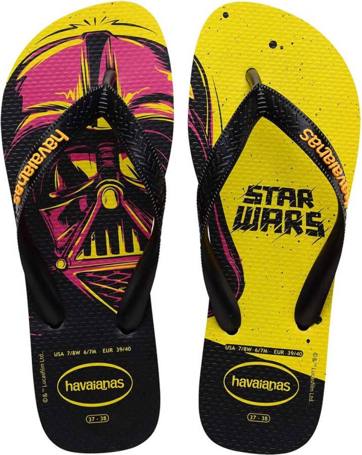 Havaianas Star Wars Flip Flops Yellow Heren
