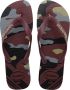 Havaianas Top Camu Heren Slippers Grape Wine - Thumbnail 1