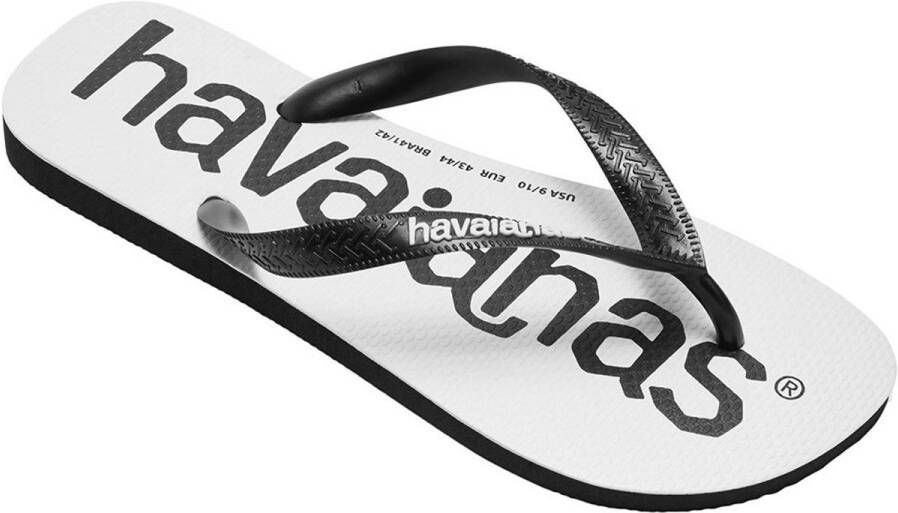 Havaianas Top Logomania Slippers Zwart Man