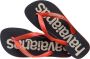Havaianas TOP MANIA 2 Rood Zwart Unisex Slippers - Thumbnail 1