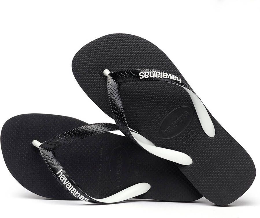 Havaianas Top Mix Unisex Slippers Zwart Wit