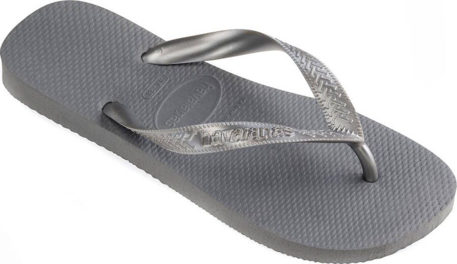 Havaianas Stijlvolle platte sandalen voor vrouwen Gray Dames