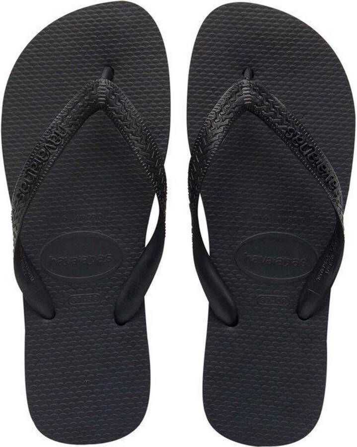 Havaianas Comfortabele Flip Flops met Sense Straps Black Dames