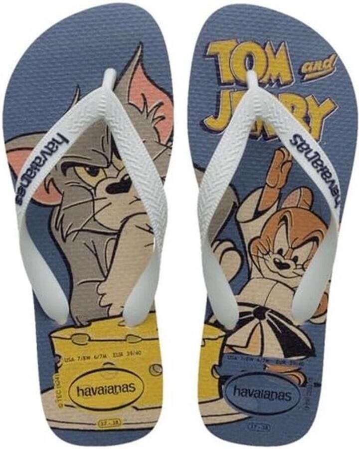 Havaianas uniseks-volwassene Top Warner ClassicsComfortabele teenslippers duurzaam en licht zool met Warner Bros-figuren antislipzool uniseks