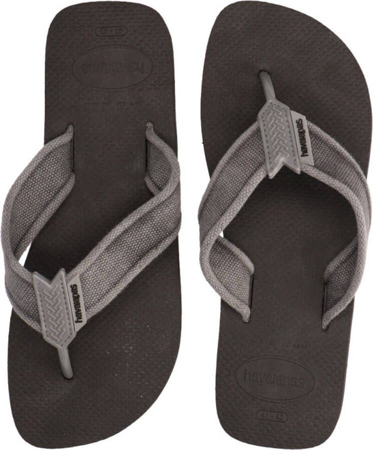 Havaianas Urban Basic II Zwart Herenslippers Grijs Kleur Grijs