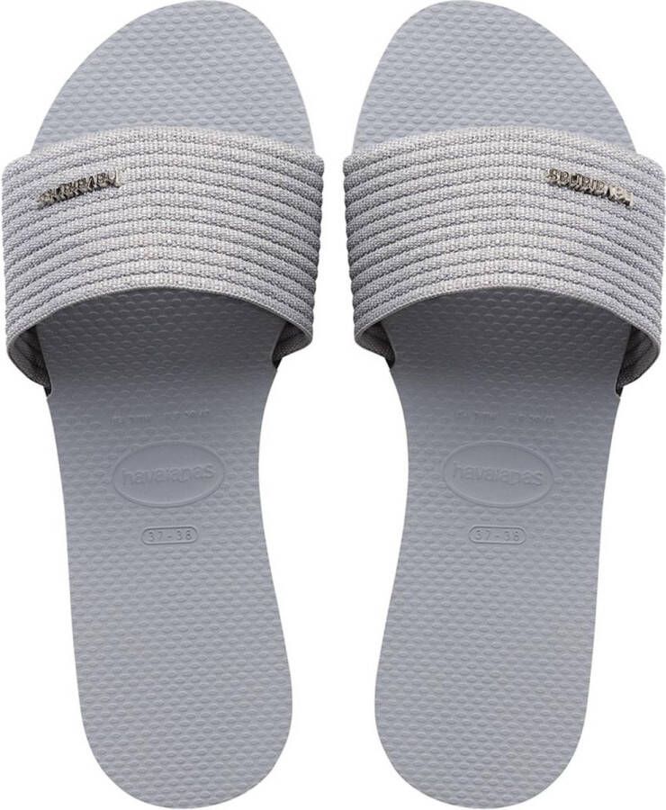 Havaianas You Malta Metallic Dames Slippers Ice Grey