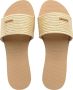 Havaianas You Malta Metallic Slippers Goud - Thumbnail 1
