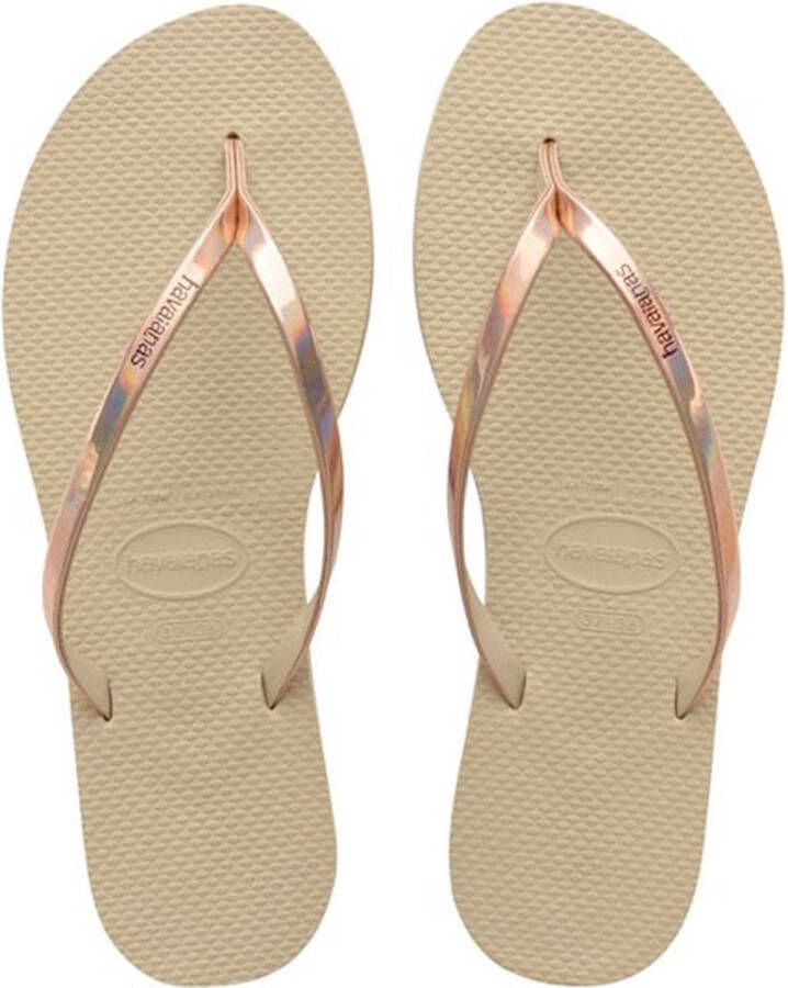 Havaianas Women's You Metallic Sandalen beige
