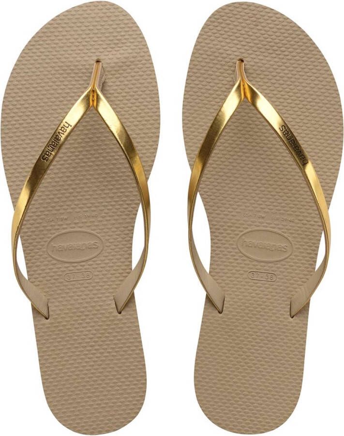 Havaianas Teenslippers YOU METALLIC met fijne metallic-riempjes