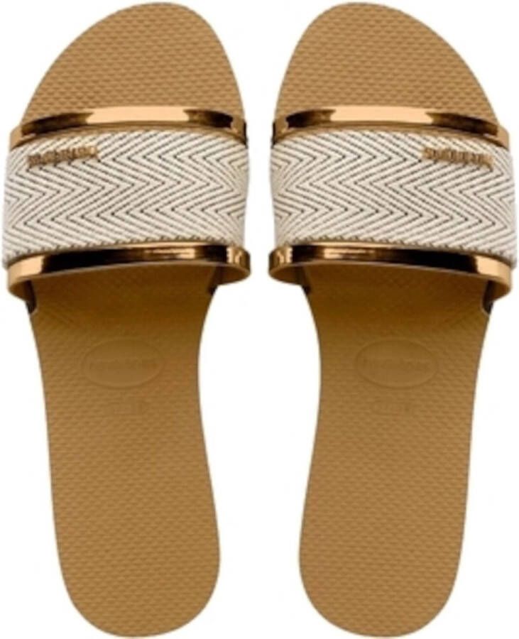 Havaianas You Trancoso Premium Dames Slippers 4146063-1856 Kleur Grijs