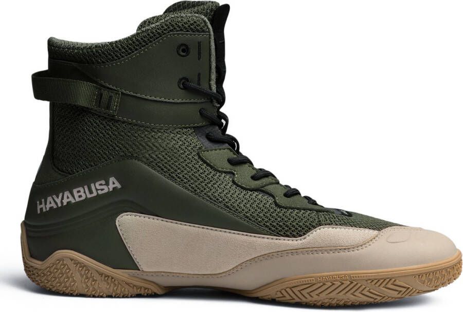 Hayabusa Talon Boksschoenen Unisex groen bruin