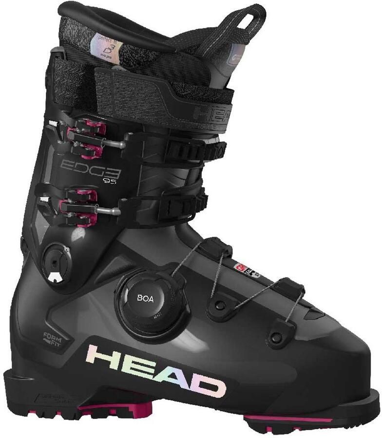 Head Edge 95 W High Volume GW BOA Skischoenen dames Zwart