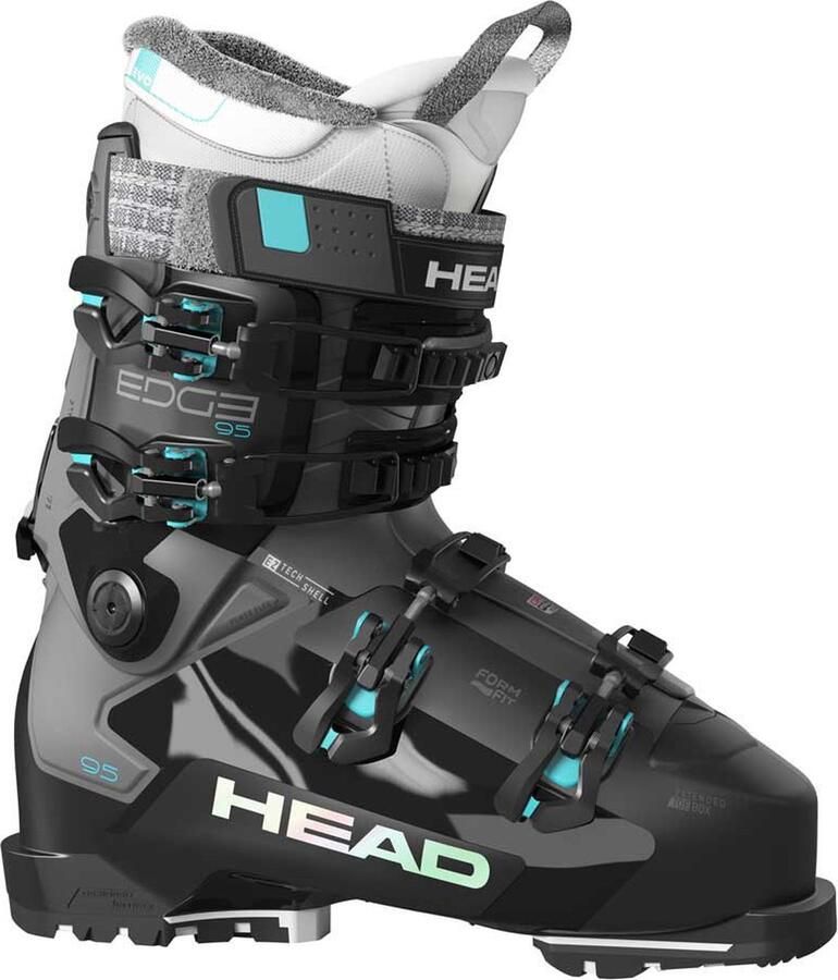 Head Edge 95 W HV Gw Black turquoise Wintersport schoenen Skischoenen