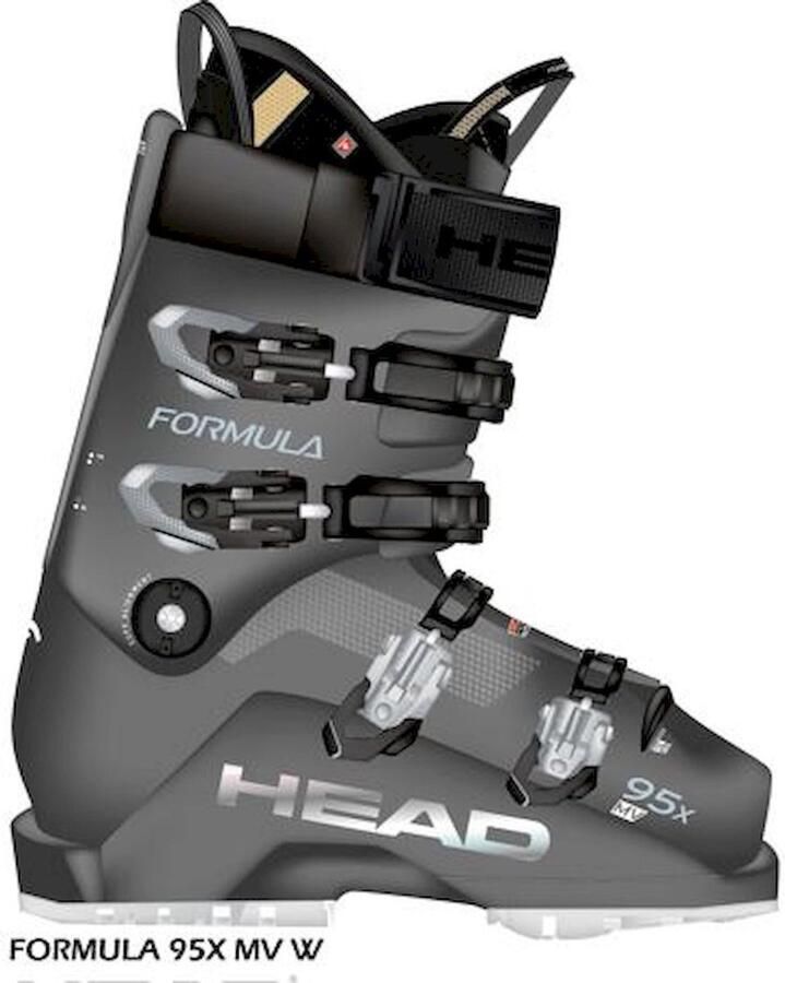 Head Formula 95x W Mid Volume GW Skischoenen dames Wit