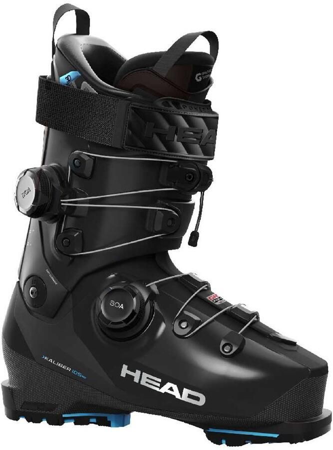 Head Kaliber 105 Mv Gw Boa Alpineskischoenen Voor Dames Zwart 25.5 Vrouw