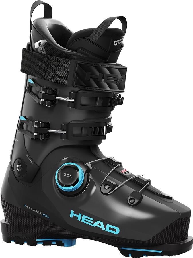Head Kaliber 110 Mv Gw Boa Alpine Skischoenen Zwart 26.5