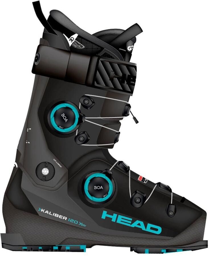Head Kaliber 120X Mid Volume GW BOA2 Skischoenen heren Zwart blauw