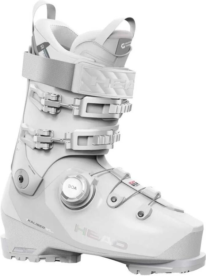 Head Kaliber 95 Mv Gw Boa Alpineskischoenen Voor Dames Wit 23.5 Vrouw