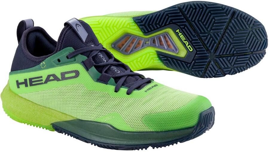 Head Motion Pro Padel Tennisschoen Heren Lime Navy