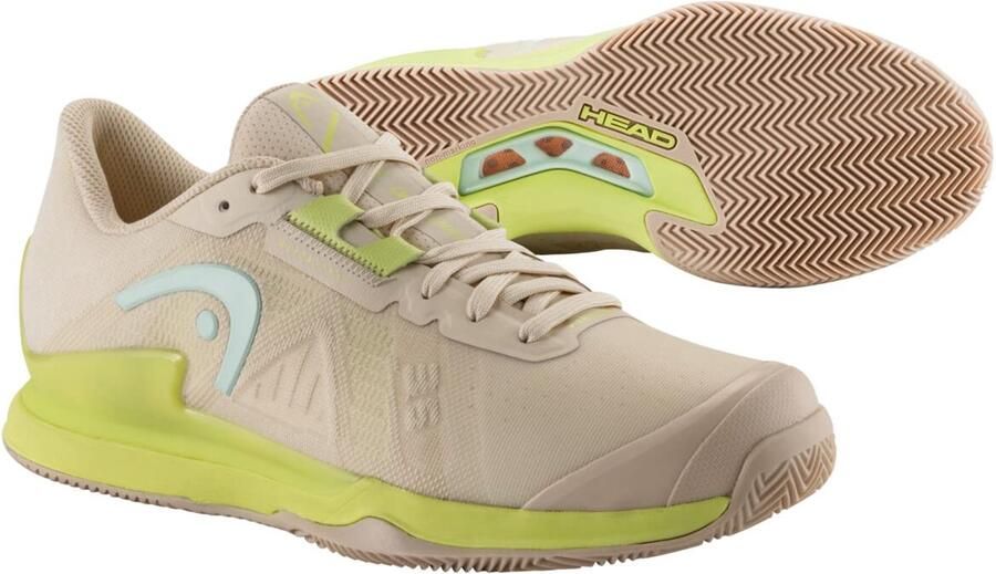 Head Racket Sprint Pro 3.5 Clay Court Schoenen Beige Vrouw