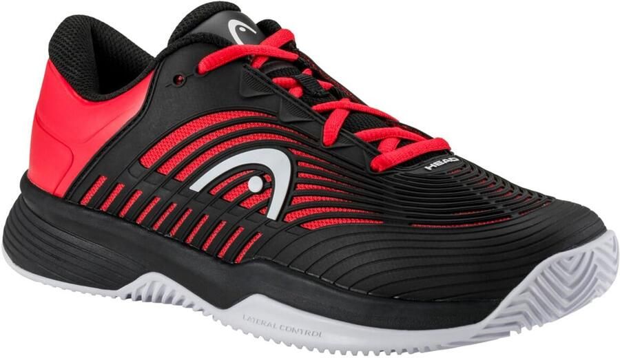 Head Revolt Pro 4.5 Clay Junior Tennisschoenen Zwart Rood