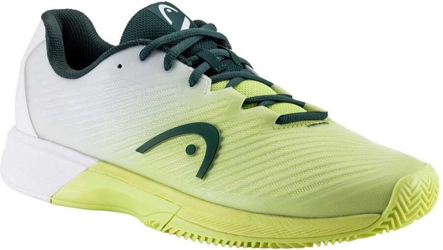 Head _RevoltPro4.0_Tennisschoenen_Gravel_Heren_Wit Groen