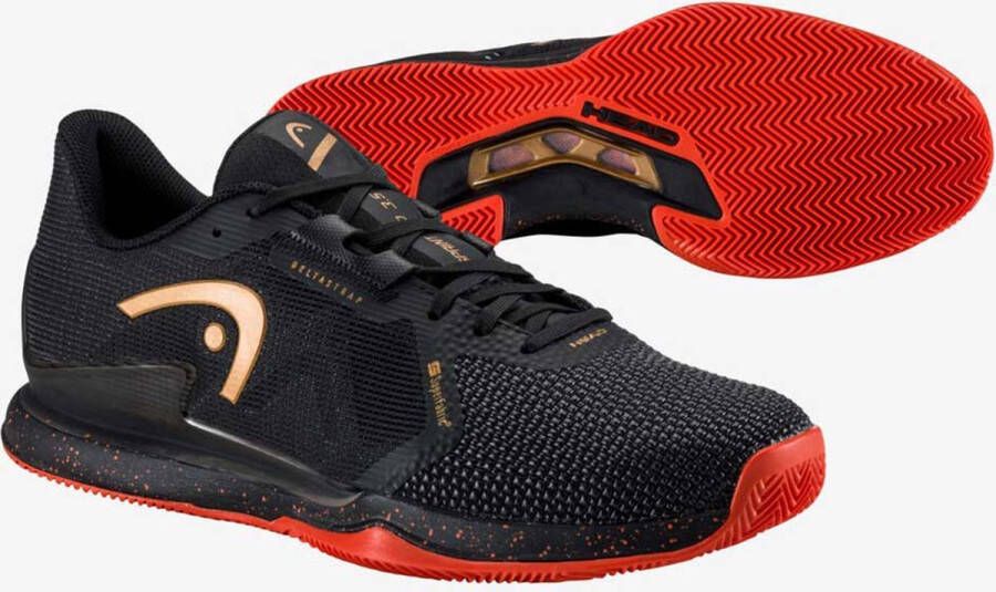 Head Sprint Pro 3.5 SF Clay BKOR Tennisschoenen gravel zwart combi