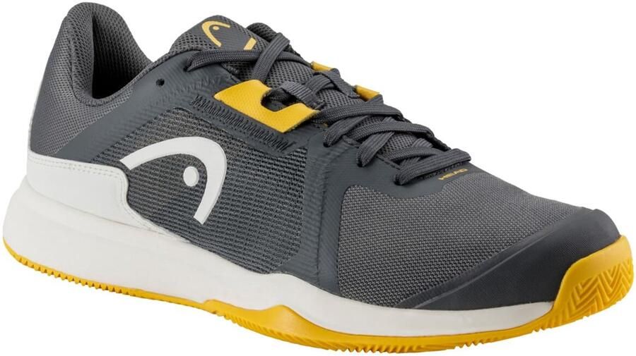 Head Sprint Team 3.5 Clay Tennisschoenen voor heren Gravel Grijs Banaan