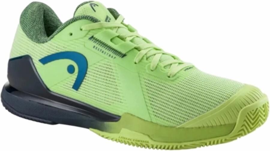 Head Tennisschoen Men Sprint Pro 4.0 Clay Lime Navy 25