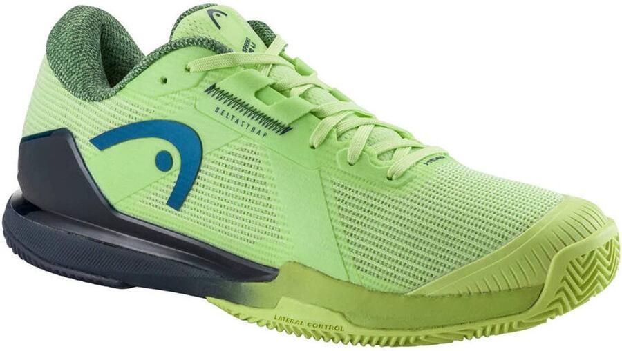 Head Tennisschoen Men Sprint Pro 4.0 Clay Lime Navy 25