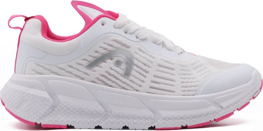 Head Quasar Sneaker Wit Fuxia