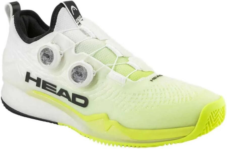 HEAD RACKET Endure Pro Boa Clay Court Schoenen Wit 1 2 Man