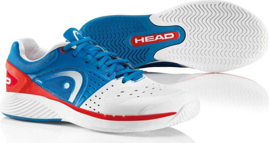 HEAD RACKET Head Sprint Pro Tennisschoenen Mannen Wit Blauw Rood