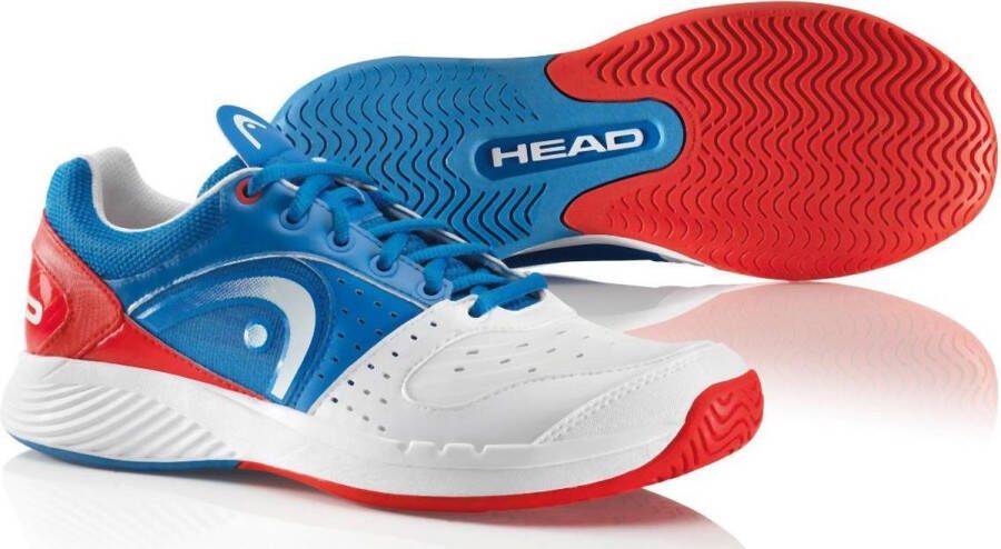 HEAD RACKET Head Sprint Team Tennisschoenen Mannen Wit Blauw Rood